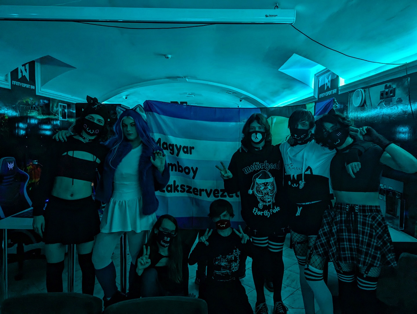 bar csoportkép